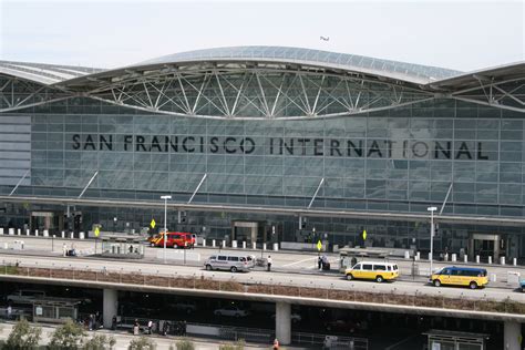 Airport sfo - San Francisco International Airport is located approximately 13 miles (21km) south of San Francisco, California. It is officially the biggest and busiest airport in the San Francisco Bay Area with 44,399,885 passengers flying to or from their airport in 2012.